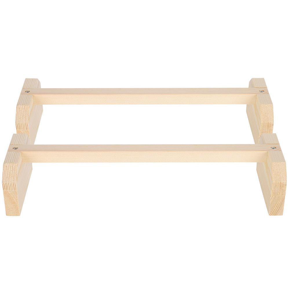 2pcs Chicken Perch Wooden Large Bird Stand Training Hens Roosting Stand Natural Pet Supplies