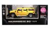 DOYUSHA 2.4GHz 1/24 Scale Radio Control Hummer H2 SUV Yellow No. 866-378H2 YELLOW