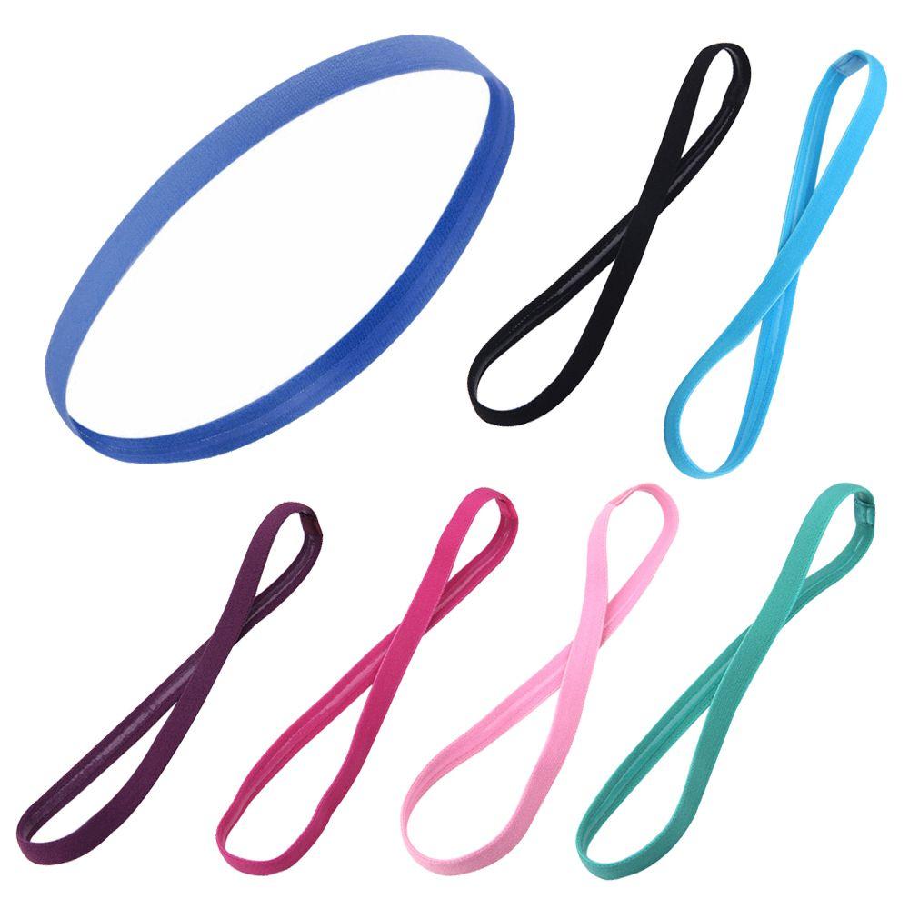 Women Men Running Sports Head Band Yoga Hairband Sport Hairband Anti-slip Elastic Bands Sweatband