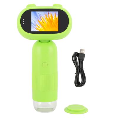 Цифровой USB-микроскоп, портативный миниатюрный игрушечный детский микроскоп с 2-дюймовым экраном для