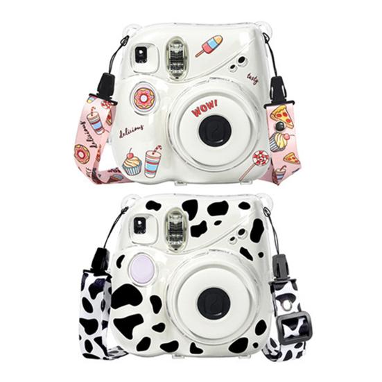 Чехол для камеры Ударопрочный Водонепроницаемый с плечевым ремнем Прозрачный чехол для хранения камеры с сумкой для фотографий для Instax Mini 7
