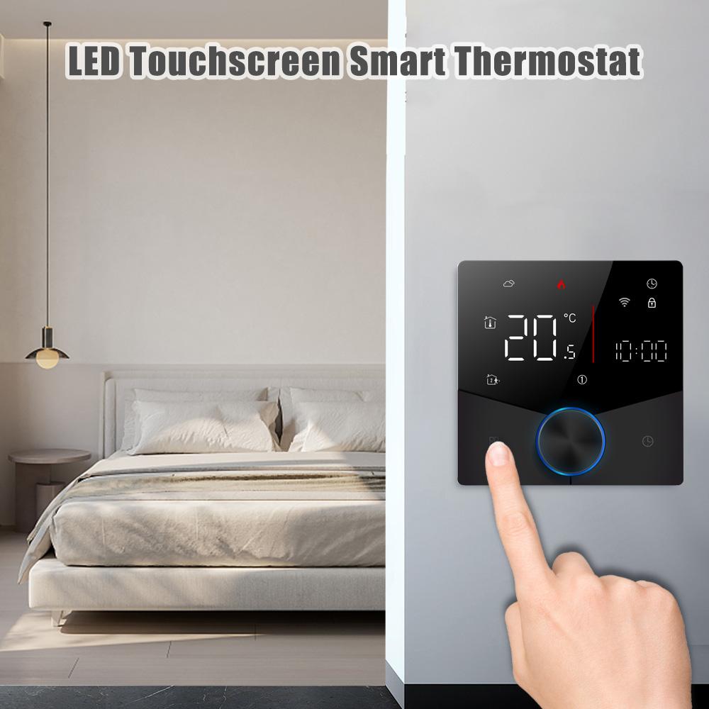 Smart Tuya WiFi Thermostat Voice Control Digital Weekly Programmable Temperature Controller Digital