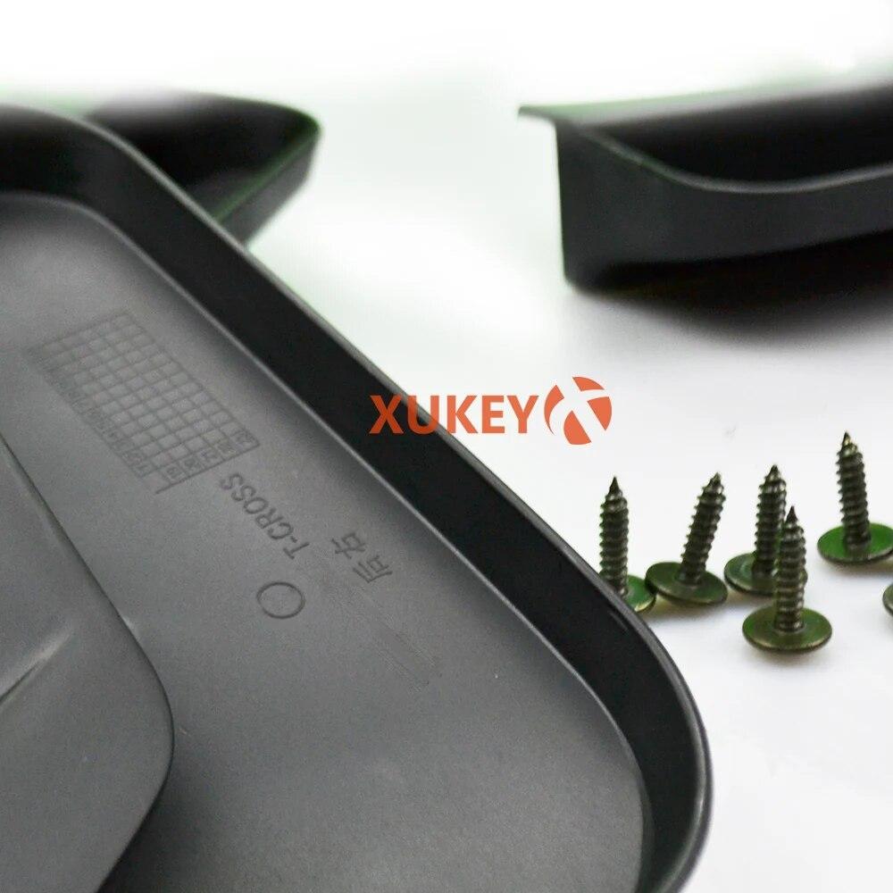 Брызговики для Volkswagen VW T-Cross 2018, брызговики, брызговики, переднее и заднее крыло, защита