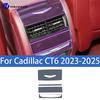 For Cadillac CT6 -2025 Car interior center console protective sticker interior decorative strip TPU protective sticker refit