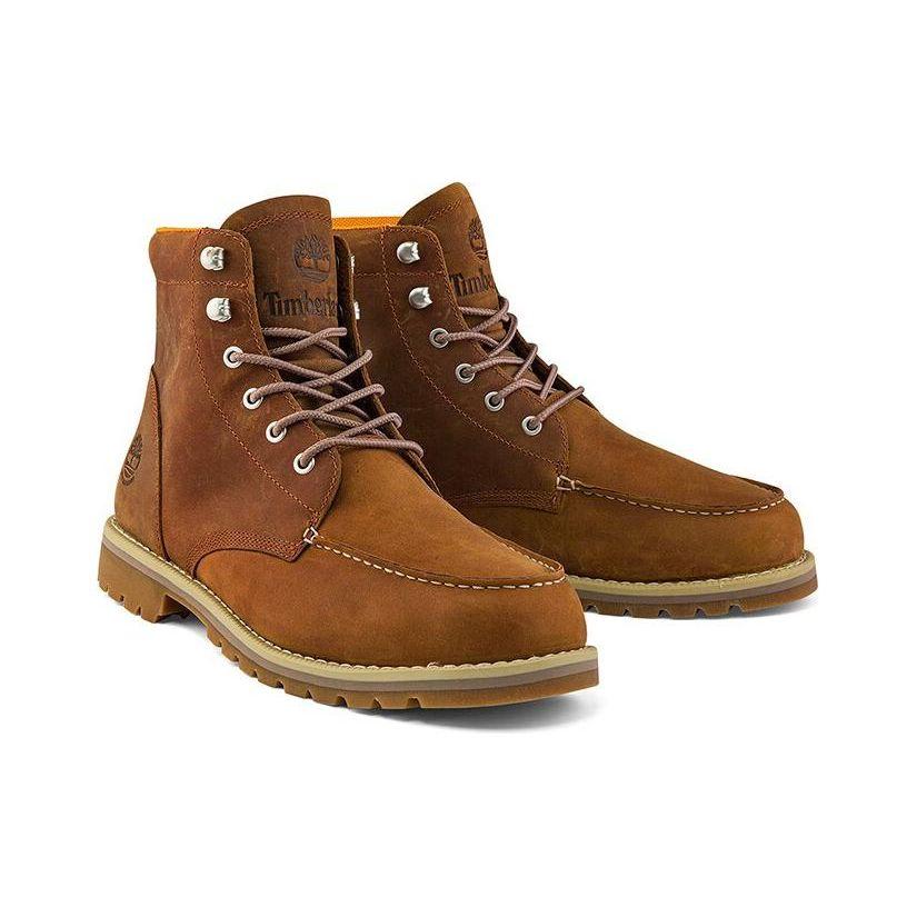 Timberland Redwood Falls Прочные водонепроницаемые кожаные высокие ботинки мужские ботинки Oxford-Brown A2EDR