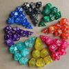 7Pcs/set Acrylic 7-Die For TRPG DND Game Dice Polyhedral Dice Table Game DND Dice