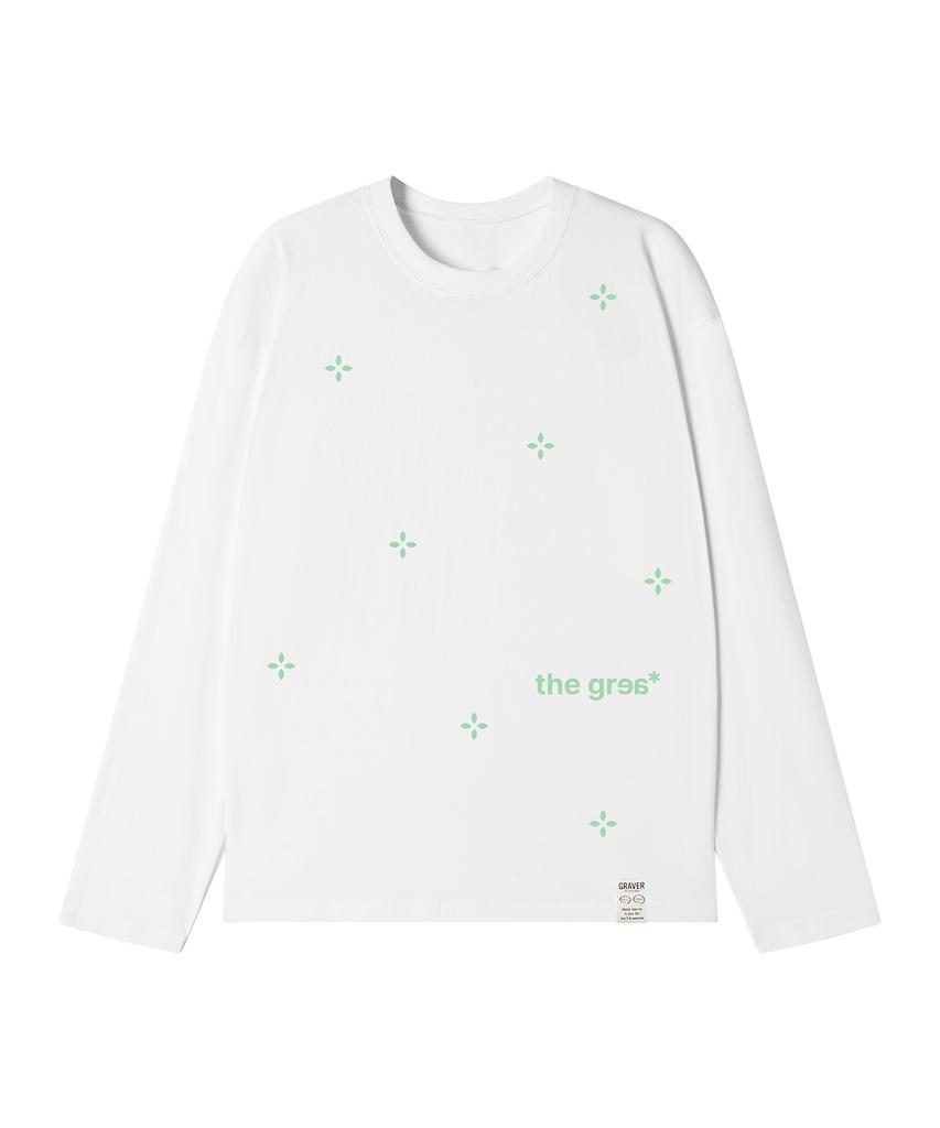 GRAVER [Unisex] Petal Long Sleeve T-Shirt_3 Colors