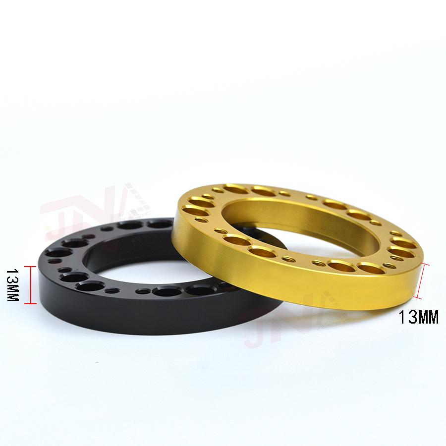 13MM Car Steering Wheel Hub Spacer 6 Bolts Hub Adapter Boss Kit
