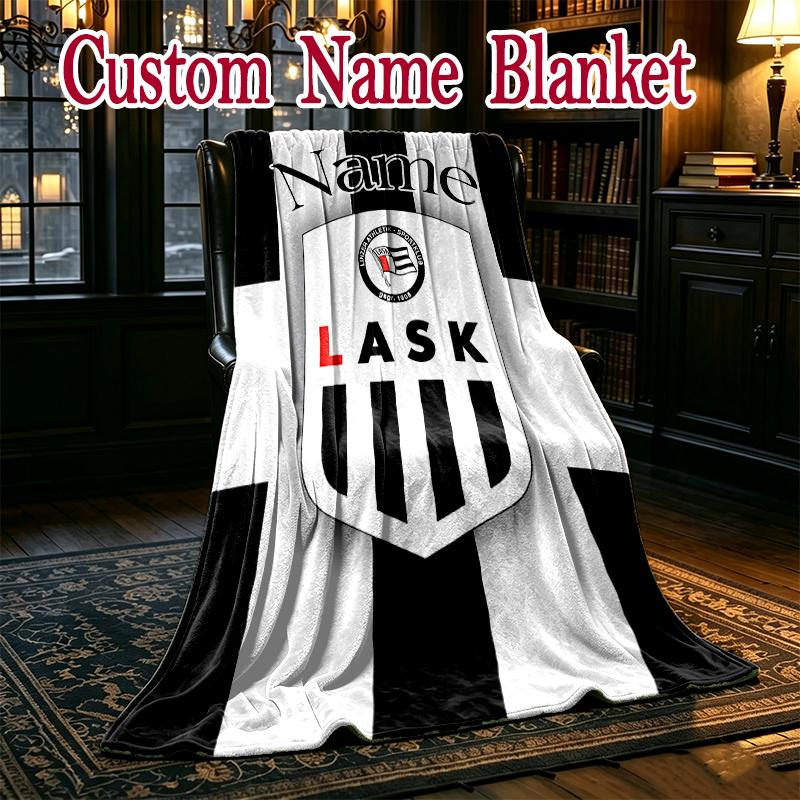 1pc LASK (1) Blanket, Super Cozy Printed Home Blanket, All-Season Warmth