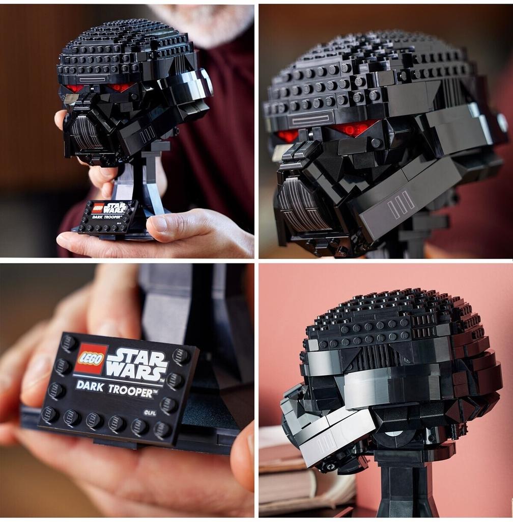 LEGO конструктор Star Wars «Звёздные войны» – Шлем темного десантника (75343)