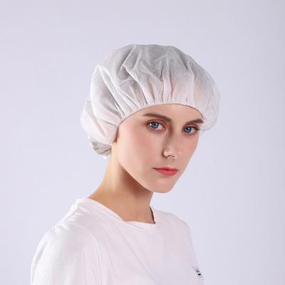 Sagit Bouffant Cap Сетки для волос Белая коробка из 100 шт. Нетканые круглые шапки