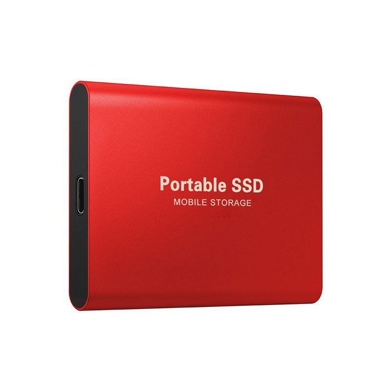 Высокоскоростной портативный SSD внешний твердотельный жесткий диск Интерфейс USB 3.1 Массовая емкость мобильного жесткого диска для портативных ПК Mac