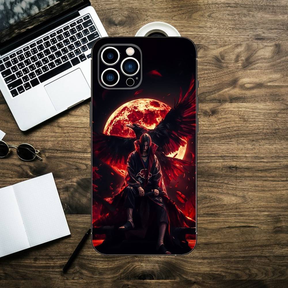 Чехол для телефона Uchiha M-Madara I-Itachi для iPhone 16,15,14,13,12,11,XS,XR,X,8,7,Pro,Max,Plus,mini Силиконовый Черный Чехол