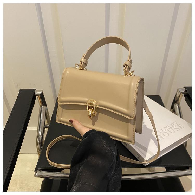 Streetwear Pu Small Crossbody Bag With Stitching Detail For Women