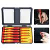 Electrician Tools Insulated Screwdriver Set Portable With Case Magnetic 1000V 6Pcs/Set Convenient Plum Blossom Head Slotted Head