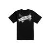 X Wtaps Collaboration Crossbones Graphic Print Crew Neck Loose Fit Short Sleeve T-Shirt Unisex Tops Black VN0A4TRDBLK1