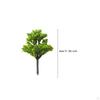 10 Pieces Landscape Miniature Trees, Railroad Scenery Decor Train Trees for Building Model,