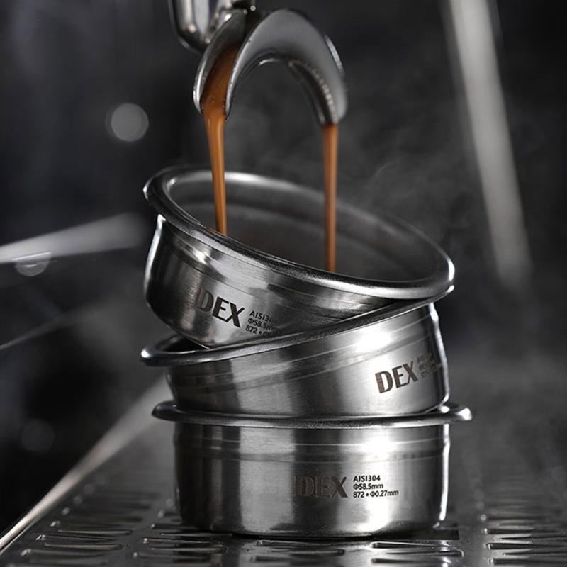 Металлическая корзина для кофейного фильтра Ручной инструмент для заваривания Кофейная порошковая чаша Фильтровальная корзина Подходит для портафильтра 58 мм