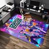 1pc Office Printed Area Carpet, Kpop Demon Hunters Rug, Home Sofa Chair Mat For Christmas and Halloween Décor