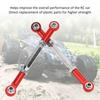 2PCS Rear Suspension Tie Rod Steering Pull Rod Set for JLB for   Truck Series 1Celsius10 RC Car