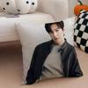 Handsome Korean Actor LLee Minho Cushion Cover Throw Pillow Cover Hidden Button Durable Polyester Chair Cushion