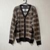 [USED] SCULPTOR Checked Cardigan