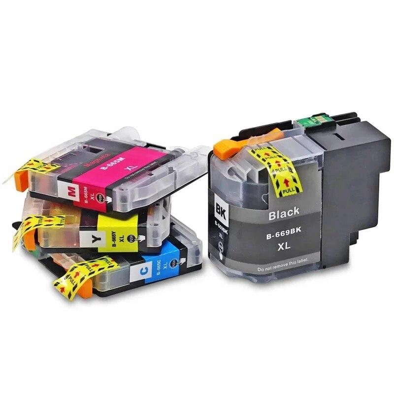 665 669 LC669 LC665 Совместимый картридж LC669XL LC665XL для Brother MFC-J2320 MFC-J2720 Цветной струйный принтер