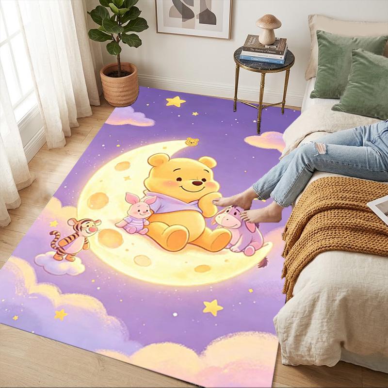 Moon Friends Living Room Nonslip Area Rug Soft Carpet For Bedroom Game Playroom Sofa Office Home Decor Doormat Christmas Gift C922441