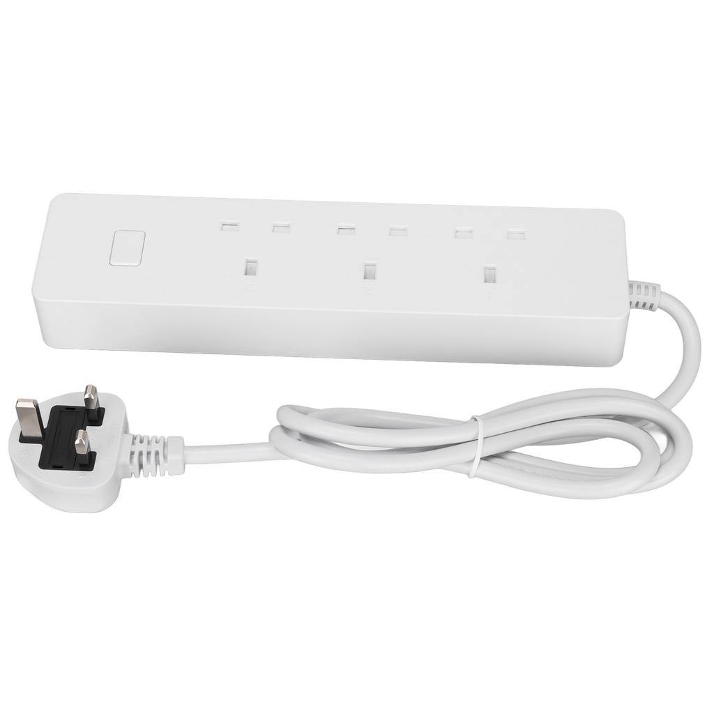 Smart Power Strip Wifi Smart Plug with 3 AC Outlets and 2 USB Charging Ports for Home School Office