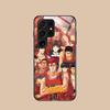 Anime Slam Dunks Phone Case for Samsung Galaxy A56 55 54 53 52 51 36 35 34 23 16 15 5G Glass Colorful Cover Smartphone Luxury