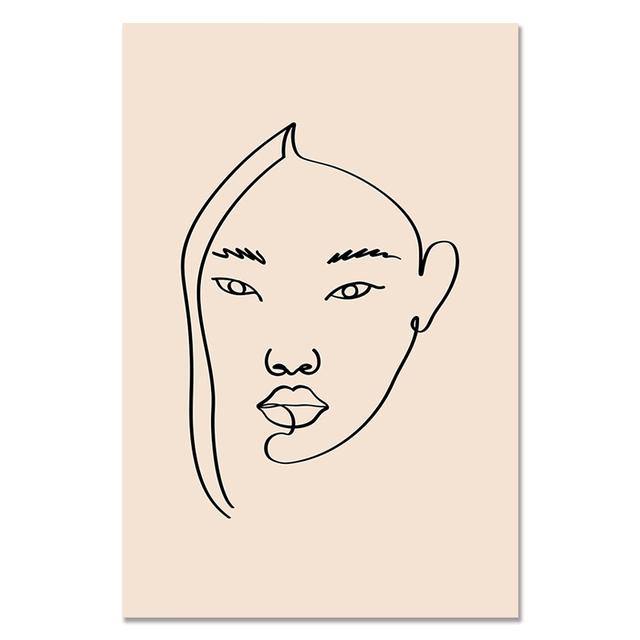 Абстрактный постер Солнце и Луна, сцена, холст, картина, листья растений, художественный принт, монстера, принты, настенные панно в стиле бохо для декора гостиной