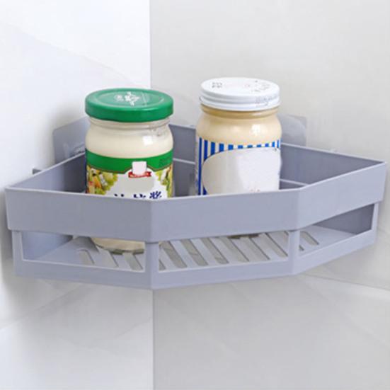 Настенный стеллаж для хранения вещей, угловая душевая кабина, прочная, несущая, простая в установке, съемная полка для душа с дренажным отверстием