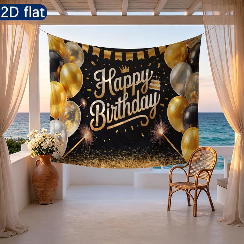 Party Backdrop Birthday Balloon Silver Photo Booth Background Front Door Decor