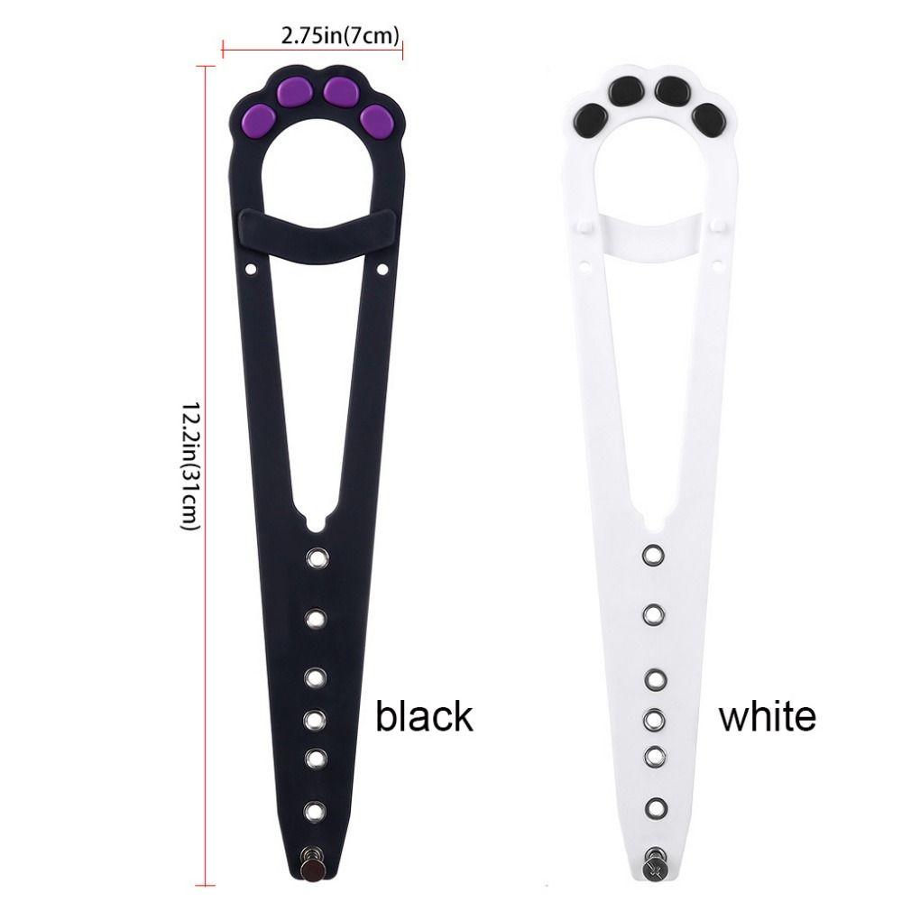 ABS Pet Door Closer Adjustable Dog Safety Door Buckle Flex-Door Strap Prevents Dogs From Entering