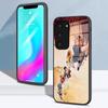 Чехол для телефона The Goonies для Samsung S26 S25 S24 FE S23 S22 S21 Plus S20 Ultra Note20Ultra Черная стеклянная крышка
