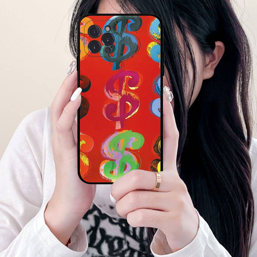 Чехол для телефона с рисунком Энди Уорхола для iPhone 17 Air 16 15 14 13 12 11 Pro Max 16 15 14 Plus Мягкий чехол из ТПУ