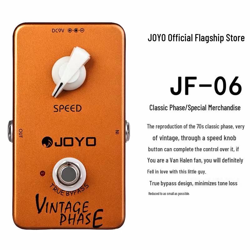 JOYO JF Series Overdrive & Distortion Analog/Digital Delay Effects Pedal