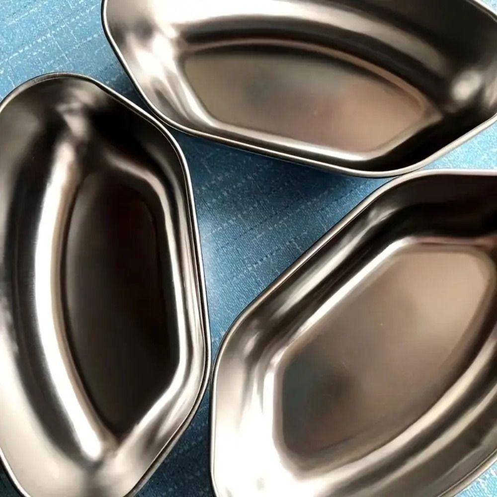 3PCS Serviceable Household Steaming Bowl Beautiful Divided Steaming Plate Kitchen