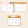 2025 Wall Calendar Monthly Daily Planner 12-Month Schedule Organizer Wall Hanging Decoration for Home Office