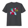 Captain Planet T shirt vintage Washed graphic Versatile Top For Everyday Wear Stretched streetwear homme Stylish Casual