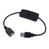 USB-кабель с выключателем для USB-лампы, USB-вентилятора, удлинитель питания