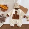 Venese Baby Poggle Pocket Hello Bear Padding Size No. 80, Korea Best Childrens Clothes