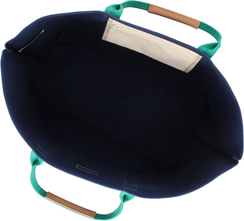 Sierra Designs 70's Canvas Tote Bag, Medium, NavyGreen