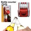 Магнитный счетный открывалка для бутылок, настенный холодильник, коллекционер крышек, счетчик пива для любителей напитков, отслеживающий объем выпитого