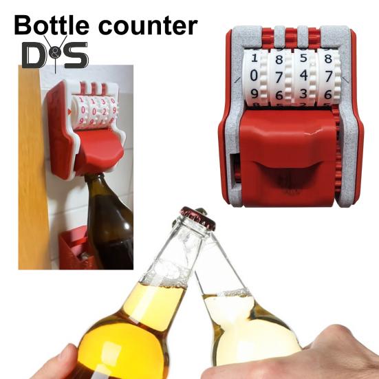 Магнитный счетный открывалка для бутылок, настенный холодильник, коллекционер крышек, счетчик пива для любителей напитков, отслеживающий объем выпитого