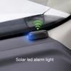 Солнечная энергия Автомобильная охранная сигнализация Светодиодная лампа Противоугонная предупреждающая вспышка Мигающая поддельная автомобильная светодиодная вспышка Мигающая лампа