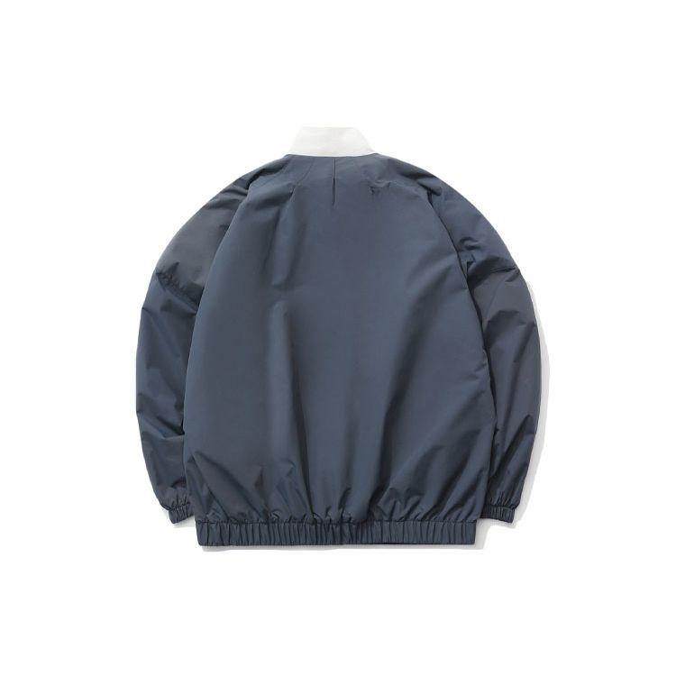 Женская куртка Li Ning Badfive Basketball Series Color Block Stand Collar Loose Jacket Deep-Shadow-Blue AFDR034-1