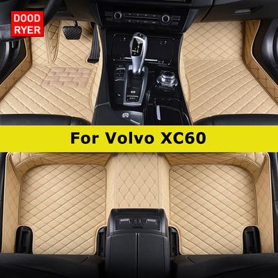 DOODRYER Custom Car Floor Maters For Volvo XC60 Auto Carpets Foot Coche Accessorie