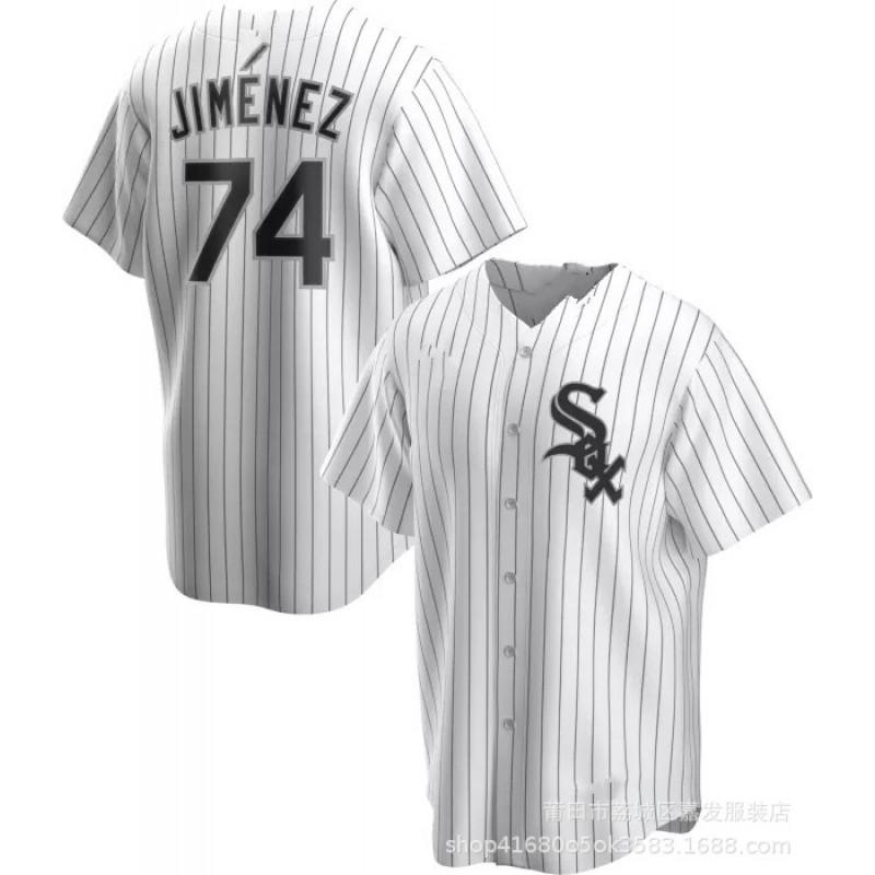 Chicago White Sox Baseball Jersey 10 Moncada 7 45 74 Fan Apparel Cotton Unisex Sport Shirt