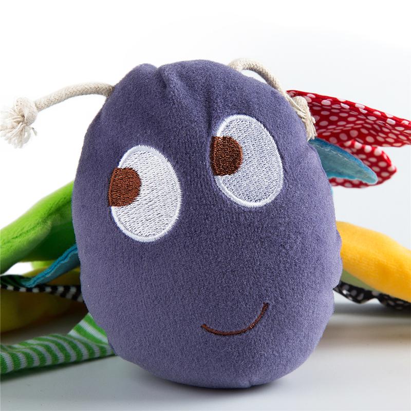 Мягкая игрушка пчела детская кроватка кровать подвесное кольцо колокольчик мягкая погремушка раннее развивающая кукла